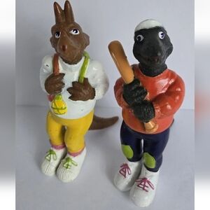 Dinosaur Sport Toy Figurine Lot Vintage